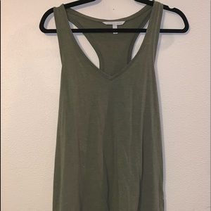 Racerback Olive Green Tank